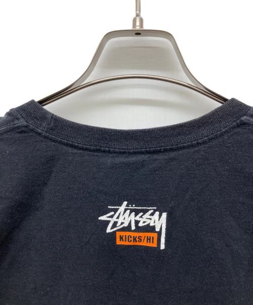 stussy（ステューシー）stussy (ステューシー) KICKS/HI Tee ブラック サイズ:Lの古着・服飾アイテム