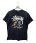 stussy（ステューシー）の古着「KICKS/HI Tee」｜ブラック