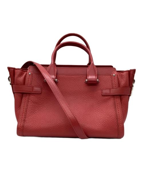 COACH（コーチ）COACH (コーチ) 2WAYショルダーバッグ レッドの古着・服飾アイテム