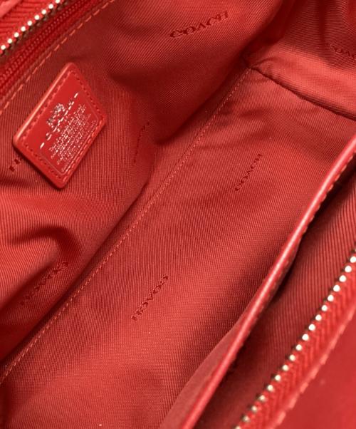 COACH（コーチ）COACH (コーチ) 2WAYショルダーバッグ レッドの古着・服飾アイテム