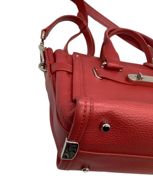 COACH（コーチ）COACH (コーチ) 2WAYショルダーバッグ レッドの古着・服飾アイテム