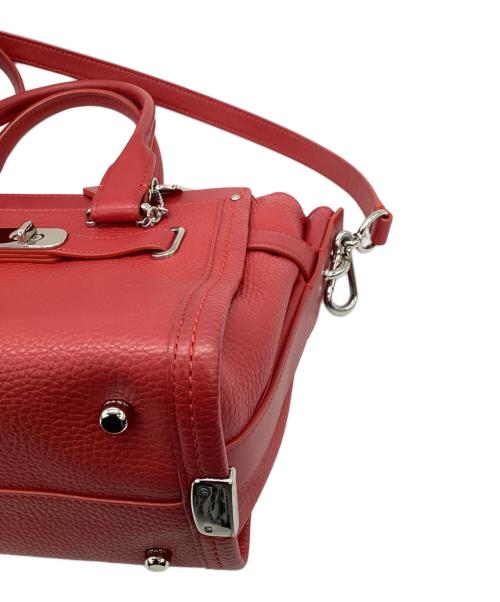 COACH（コーチ）COACH (コーチ) 2WAYショルダーバッグ レッドの古着・服飾アイテム