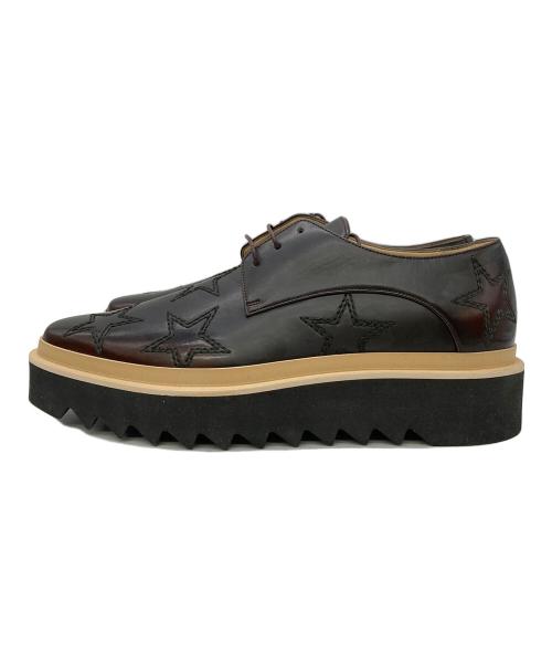STELLA McCARTNEY（ステラマッカートニー）STELLA McCARTNEY (ステラマッカートニー) シャークソールスターデザインシューズ ブラック サイズ:39 1/2の古着・服飾アイテム