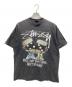 stussy（ステューシー）の古着「00s プリントTシャツ」｜ブラック