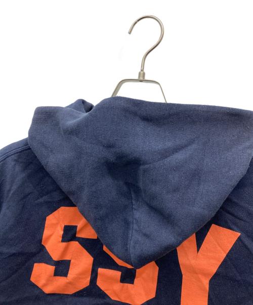 stussy（ステューシー）stussy (ステューシー) 両面プリントパーカー ネイビー サイズ:Lの古着・服飾アイテム