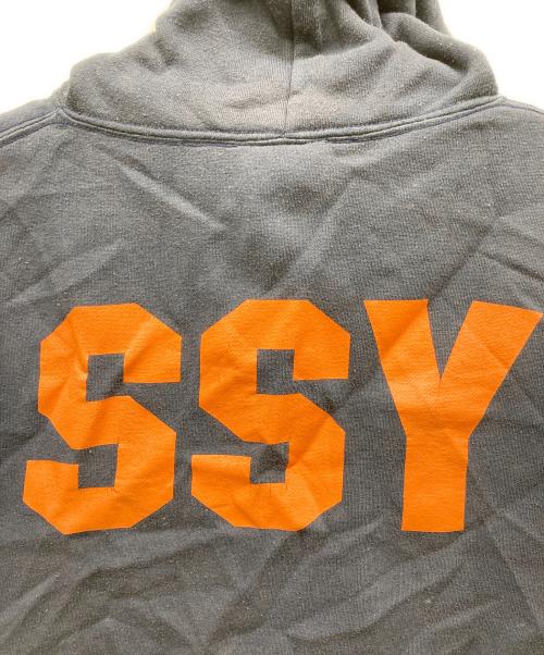 stussy（ステューシー）stussy (ステューシー) 両面プリントパーカー ネイビー サイズ:Lの古着・服飾アイテム