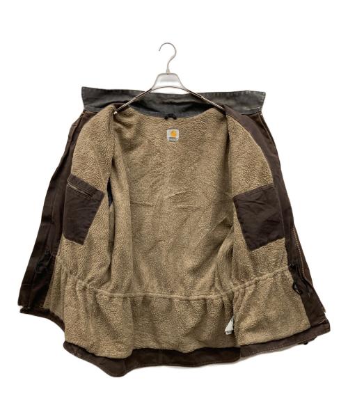 CarHartt（カーハート）CarHartt (カーハート) 裏ボアダック地カバーオール ブラウン サイズ:X-Large Regularの古着・服飾アイテム
