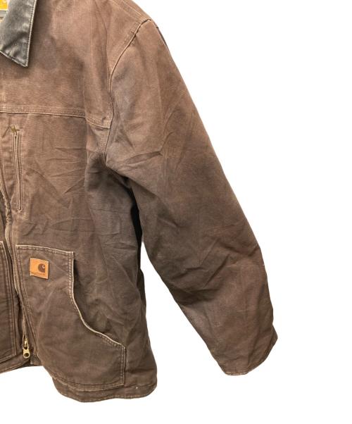 CarHartt（カーハート）CarHartt (カーハート) 裏ボアダック地カバーオール ブラウン サイズ:X-Large Regularの古着・服飾アイテム