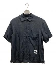 YOHJI YAMAMOTO×SUPREME（ヨウジヤマモト×シュプリーム）の古着「シルク ジップアップ シャツ」｜ブラック