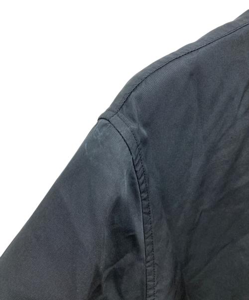 YOHJI YAMAMOTO（ヨウジヤマモト）YOHJI YAMAMOTO (ヨウジヤマモト) Supreme (シュプリーム) シルク ジップアップ シャツ ブラック サイズ:Sの古着・服飾アイテム