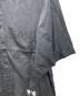 中古・古着 YOHJI YAMAMOTO (ヨウジヤマモト) Supreme (シュプリーム) シルク ジップアップ シャツ ブラック サイズ:S：22000円