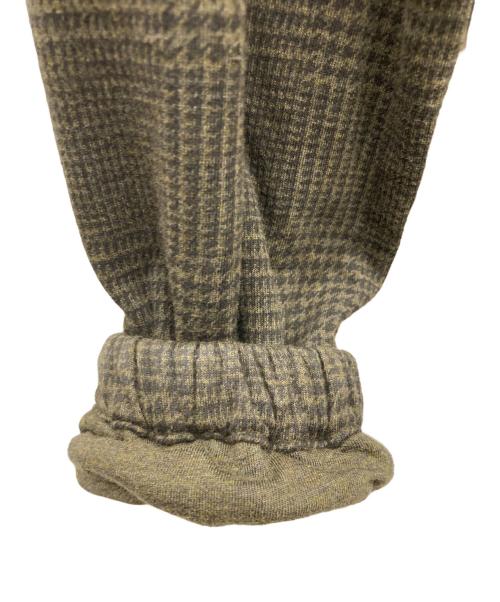 RALPH LAUREN（ラルフローレン）RALPH LAUREN (ラルフローレン) 千鳥格子レーヨンハリントンジャケット ブラウン サイズ:不明の古着・服飾アイテム