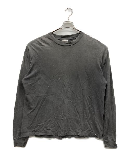 SAINT MICHAEL（セントマイケル）SAINT MICHAEL (セントマイケル) 25AW LS TEE X グレー サイズ:XLの古着・服飾アイテム