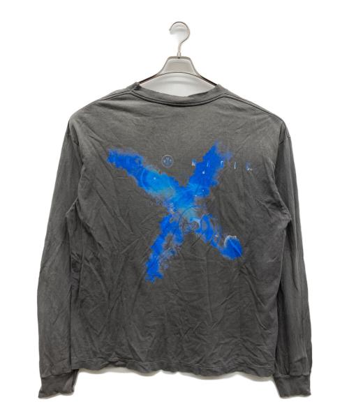 SAINT MICHAEL（セントマイケル）SAINT MICHAEL (セントマイケル) 25AW LS TEE X グレー サイズ:XLの古着・服飾アイテム