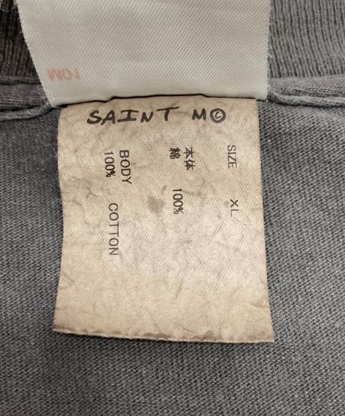 SAINT MICHAEL（セントマイケル）SAINT MICHAEL (セントマイケル) 25AW LS TEE X グレー サイズ:XLの古着・服飾アイテム