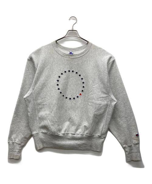 Champion REVERSE WEAVE（チャンピオン リバース ウィーブ）Champion REVERSE WEAVE (チャンピオン リバース ウィーブ) スウェット グレー サイズ:LARGEの古着・服飾アイテム