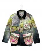 BALバル）の古着「フラワープリントチョアジャケット」｜マルチカラー
