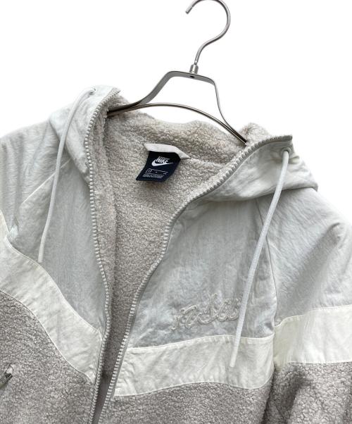 NIKE（ナイキ）NIKE (ナイキ) シェルパ ウィンドランナー ホワイト サイズ:Sの古着・服飾アイテム