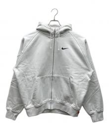 NIKE×SUPREME（ナイキ×シュプリーム）の古着「25SS Zip Up Hooded Sweatshirt」｜ホワイト