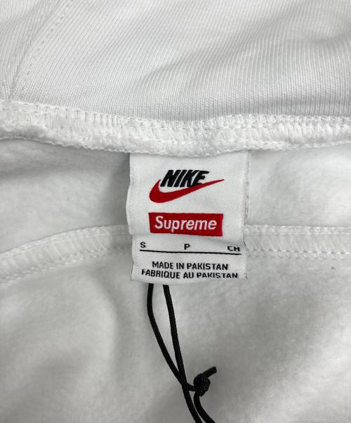 NIKE（ナイキ）NIKE (ナイキ) Supreme (シュプリーム) 25SS Zip Up Hooded Sweatshirt ホワイト サイズ:Sの古着・服飾アイテム