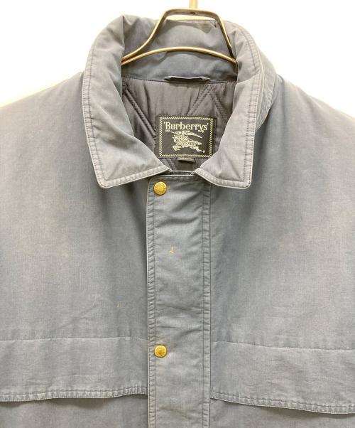 BURBERRY（バーバリー）BURBERRY (バーバリー) 中綿ハーフコート ネイビー サイズ:Mediumの古着・服飾アイテム