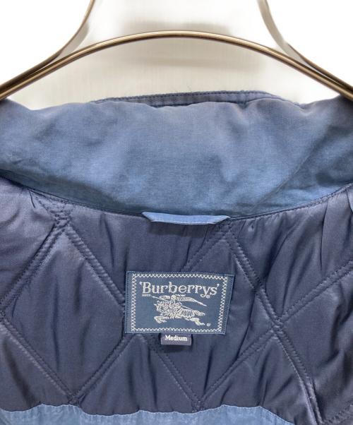 BURBERRY（バーバリー）BURBERRY (バーバリー) 中綿ハーフコート ネイビー サイズ:Mediumの古着・服飾アイテム