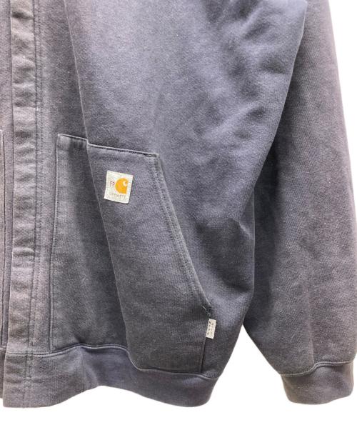 CarHartt（カーハート）CarHartt (カーハート) FLAME RESISTANT スウェットアクティブパーカー ネイビー サイズ:4XLの古着・服飾アイテム