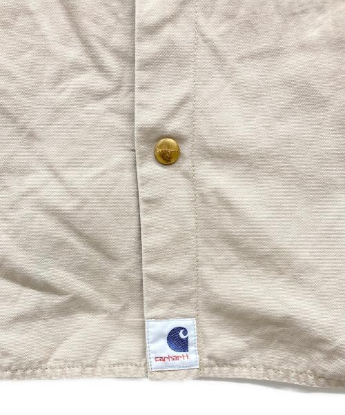 CarHartt（カーハート）CarHartt (カーハート) ADAM KIMMEL (アダムキメル) リバーシブルジャケット ブラック×ベージュ サイズ:Regular Sの古着・服飾アイテム