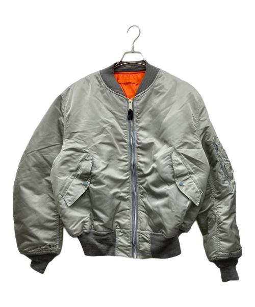 CONCORD（コンコルド）CONCORD (コンコルド) MA-1ジャケット グレー サイズ:XLARGEの古着・服飾アイテム