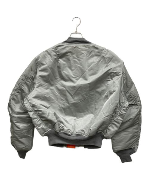 CONCORD（コンコルド）CONCORD (コンコルド) MA-1ジャケット グレー サイズ:XLARGEの古着・服飾アイテム