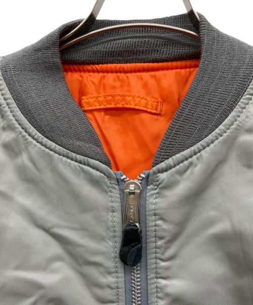 CONCORD（コンコルド）CONCORD (コンコルド) MA-1ジャケット グレー サイズ:XLARGEの古着・服飾アイテム