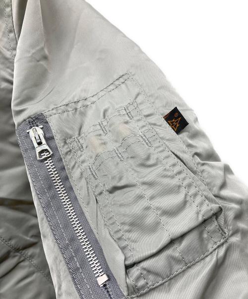 CONCORD（コンコルド）CONCORD (コンコルド) MA-1ジャケット グレー サイズ:XLARGEの古着・服飾アイテム