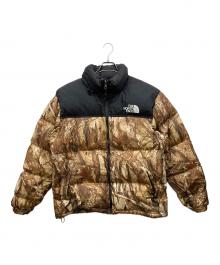 THE NORTH FACE（ザ ノース フェイス）の古着「ダウンジャケット」｜ブラック×ベージュ