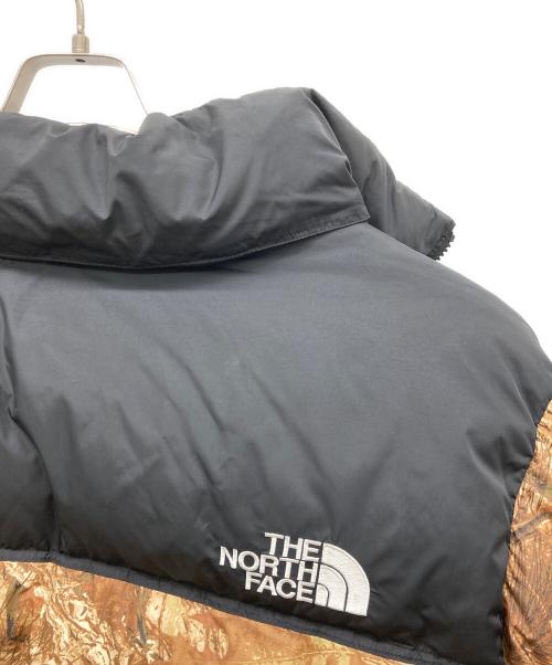 THE NORTH FACE（ザ ノース フェイス）THE NORTH FACE (ザ ノース フェイス) ダウンジャケット ブラック×ベージュ サイズ:XLの古着・服飾アイテム