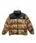 THE NORTH FACE（ザ ノース フェイス）の古着「ダウンジャケット」｜ブラック×ベージュ