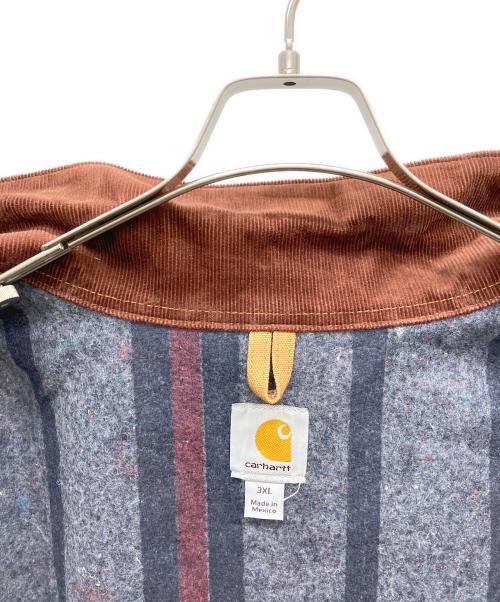 CarHartt（カーハート）CarHartt (カーハート) ミシガンチョアコート ブラウン サイズ:3XL Regularの古着・服飾アイテム