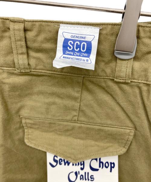 JOHNBULL（ジョンブル）JOHNBULL (ジョンブル) Sewing Chop O'alls FRENCH ARMY FIELD TROUSERS カーキ サイズ:30の古着・服飾アイテム