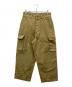 JOHNBULL（ジョンブル）の古着「Sewing Chop O'alls FRENCH ARMY FIELD TROUSERS」｜カーキ