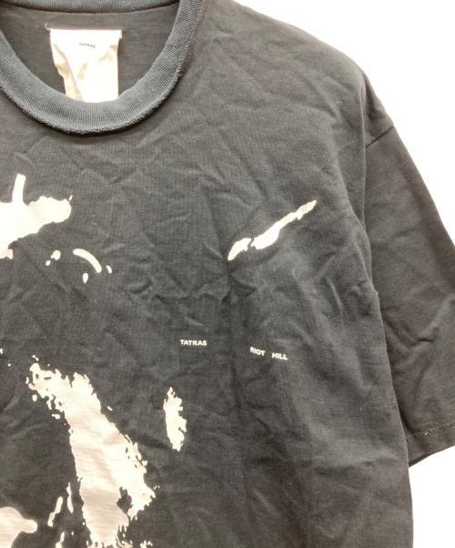 TATRAS（タトラス）TATRAS (タトラス) RIOT HILL (ライオット ヒル) プリントTシャツ ブラック サイズ:02 170/92Aの古着・服飾アイテム