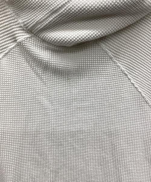 NILoS（ニルズ）NILoS (ニルズ) ワッフルオーバーフーデットカットソー ホワイト サイズ:SIZE 1の古着・服飾アイテム