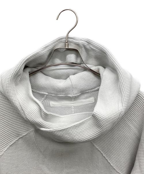 NILoS（ニルズ）NILoS (ニルズ) ワッフルオーバーフーデットカットソー ホワイト サイズ:SIZE 1の古着・服飾アイテム