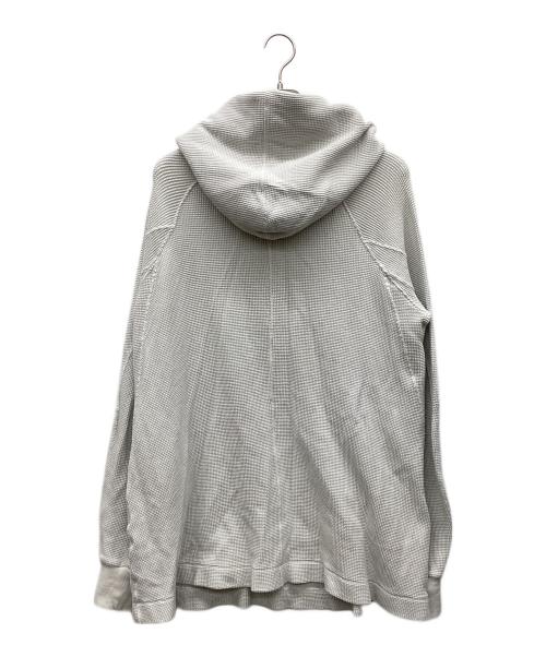 NILoS（ニルズ）NILoS (ニルズ) ワッフルオーバーフーデットカットソー ホワイト サイズ:SIZE 1の古着・服飾アイテム