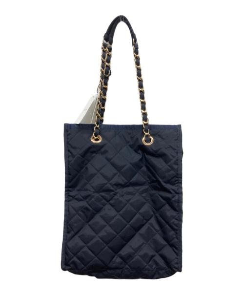 LeSportsac（レスポートサック）LeSportsac (レスポートサック) キルトチェーントート ネイビーの古着・服飾アイテム