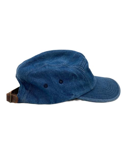 SUPREME（シュプリーム）Supreme (シュプリーム) Washed Chino Twill Camp Cap インディゴ サイズ:不明の古着・服飾アイテム