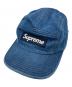 Supreme（シュプリーム）の古着「Washed Chino Twill Camp Cap」｜インディゴ