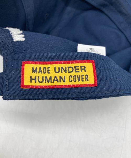 HUMAN MADE（ヒューマンメイド）HUMAN MADE (ヒューマンメイド) UNDERCOVER (アンダーカバー) 6PANEL TWILL CAP ネイビー サイズ:不明の古着・服飾アイテム