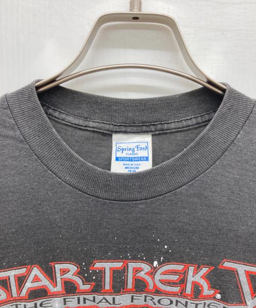 Spring Ford（スプリング フォード）SPRING FORD (スプリング フォード) 80sムービーTシャツ ブラック サイズ:MEDIUM 38-40の古着・服飾アイテム