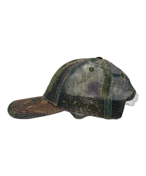 b.Eautiful（ビービューティフル）b.Eautiful (ビービューティフル) 6 Panel Hat mesh cap カーキ サイズ:One sizeの古着・服飾アイテム