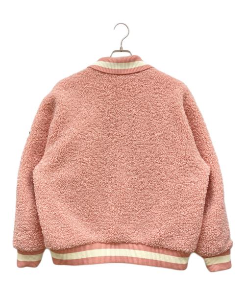 Hysteric Glamour（ヒステリックグラマー）Hysteric Glamour (ヒステリックグラマー) 	COLLEGEワッペン ボアスタジャン ピンク サイズ:FREEの古着・服飾アイテム