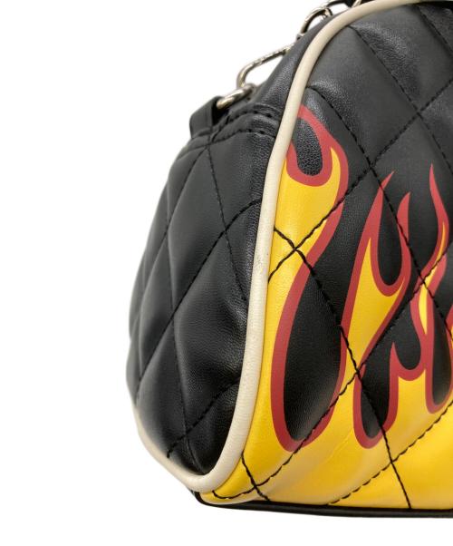 Hysteric Glamour（ヒステリックグラマー）Hysteric Glamour (ヒステリックグラマー) バッグ ブラック×レッド×イエローの古着・服飾アイテム